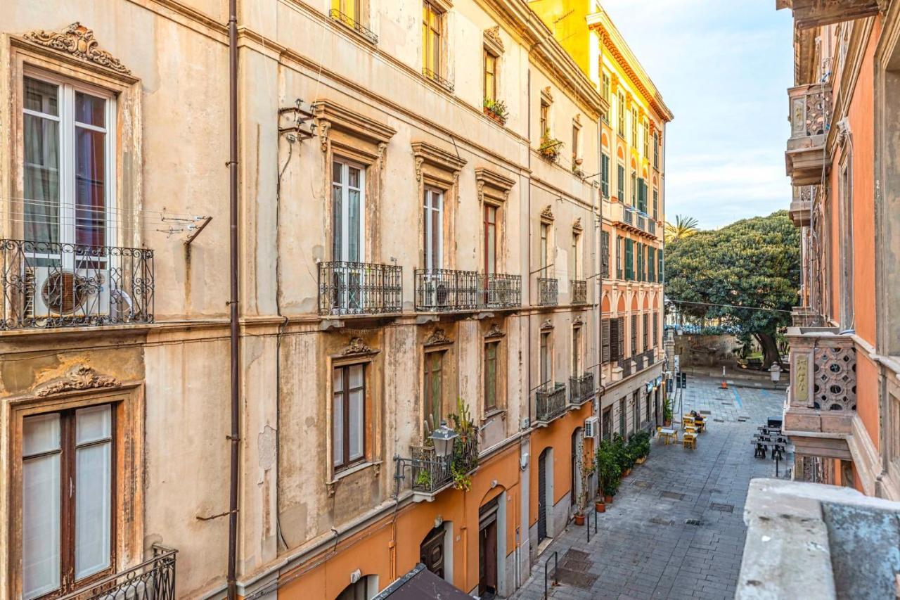 Апартаменты Infinity House - Cagliari Centro Экстерьер фото